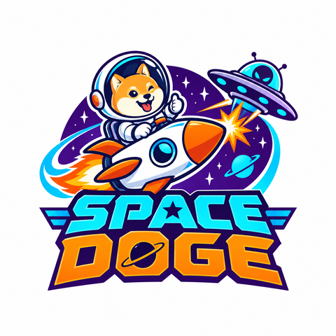 Spiellogo von Space Doge